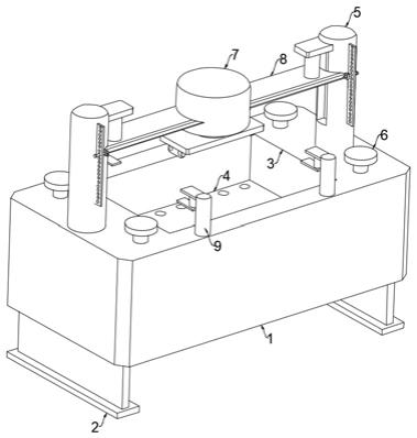一种铝合金外壳加工机床液压自动调整装置的制作方法