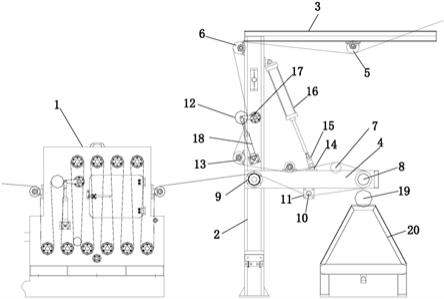 紧式蒸箱打卷传动结构的制作方法