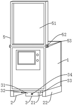 一种仔猪饲料加工用散热型电气控制箱的制作方法