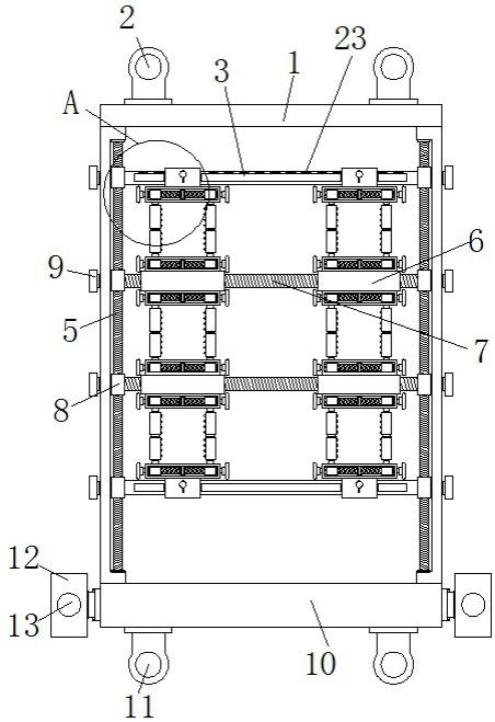 喷漆挂具焊接校验治具的制作方法