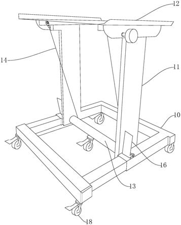 一种可折叠桌架及其麻将机的制作方法