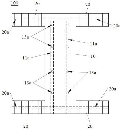 一种具有排水功能的铝合金天桥的制作方法