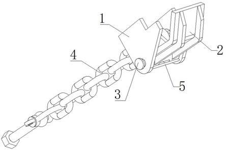 一种可限位自卸车后锁钩总成的制作方法