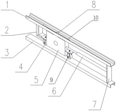 一种火化机专用的横向移动式自动操作门装置的制作方法