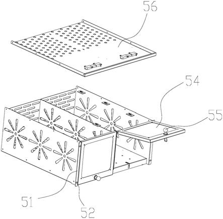 社区团购取货格子柜的柜格便捷安装结构的制作方法