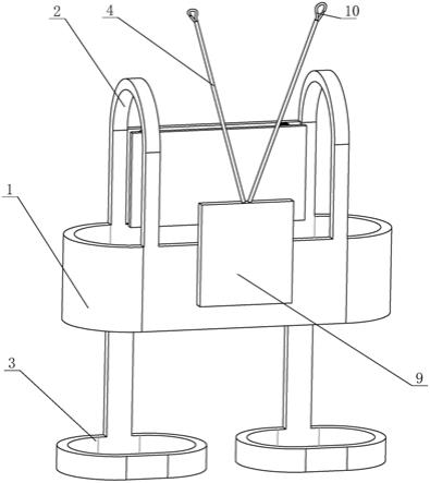 一种高空特种设备检测作业用安全背带装置的制作方法