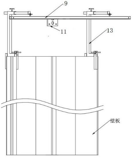 一种用于薄板外立面安装作业的可调式滑动支架的制作方法