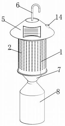 一种林业用的诱虫装置的制作方法