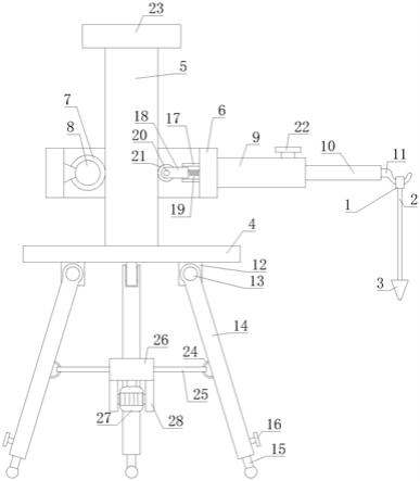 一种建筑物垂直度检测装置的制作方法