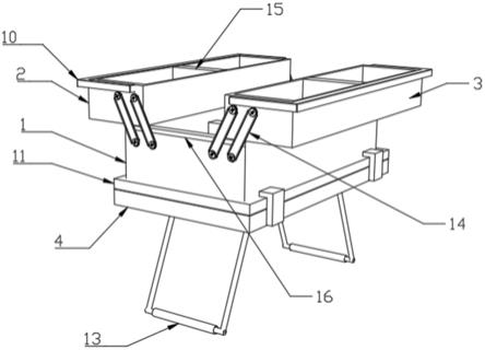 一种电仪接线用便携式工具箱的制作方法