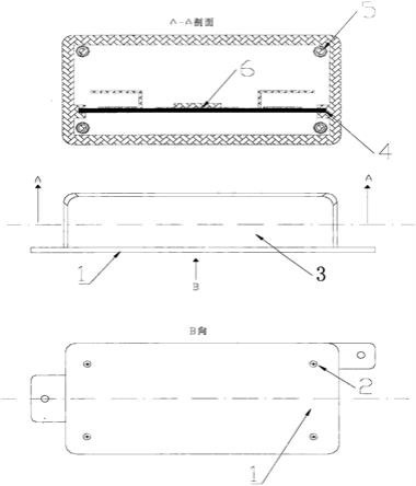 一种汽车内置壳体式天线安装结构的制作方法