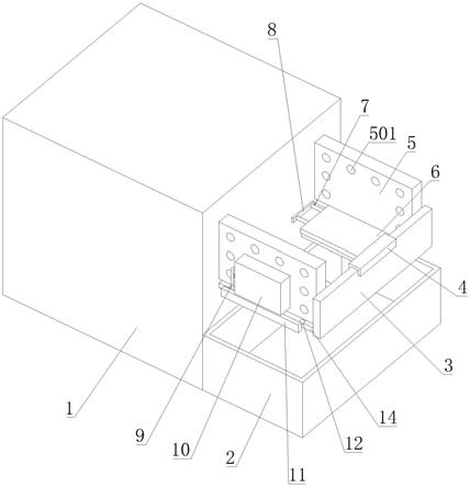 一种阻燃环保高分子泡沫生产用出料装置的制作方法