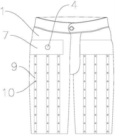 一种驱蚊凉爽休闲裤的制作方法