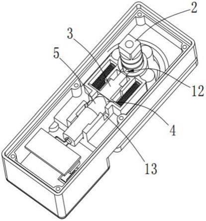 一种箱柜锁的滑道式解锁结构的制作方法