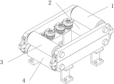 一种冷轧带钢自调节平整防折装置的制作方法