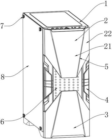 一种具有外覆层结构的异型机箱的制作方法