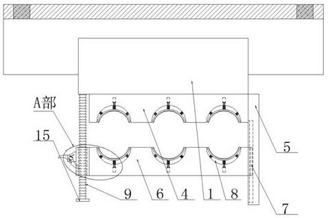 一种LED球形显示屏线路安装用夹持机构的制作方法