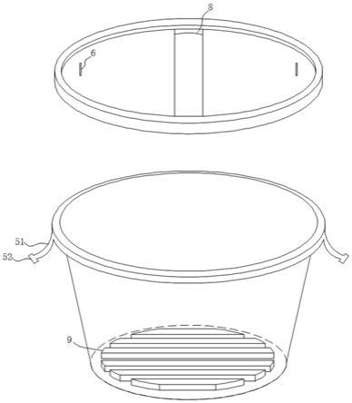一种可沥汤汁的一次性餐盒的制作方法