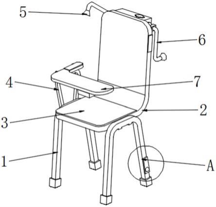 一种医学教育用教育椅的制作方法