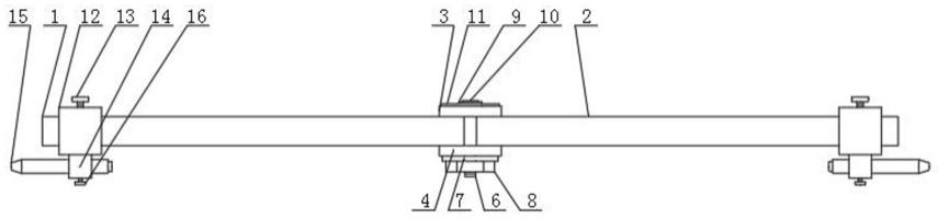 便携式建筑工程造价专用测量尺的制作方法