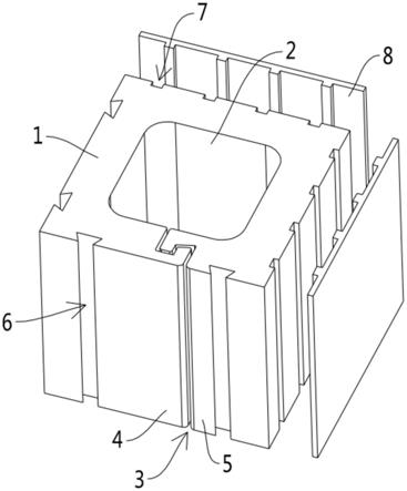 一种建筑用外墙隔热柱