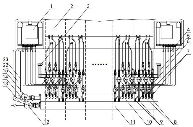 制瓶机小口压吹生产工艺的气动系统的制作方法