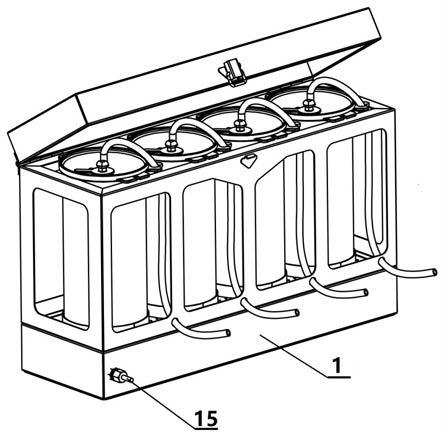 一种炒菜机酱料箱的制作方法