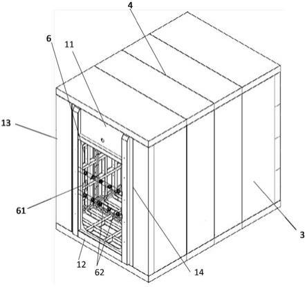 一种安全性高可拼装的微高压氧舱的箱体的制作方法