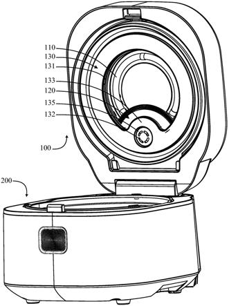 盖体及具有其的烹饪器具的制作方法