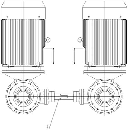 一种双直驱搅拌主机专用同步减速机的制作方法