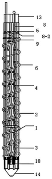 一种无竖筋变直径钢筋笼及其锚杆或桩基的制作方法