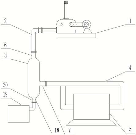 罗茨风机气力吹料系统的制作方法