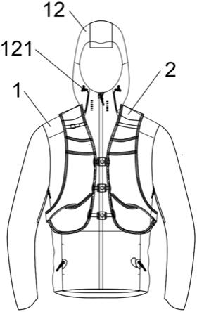 一种两用马甲和衣服的制作方法