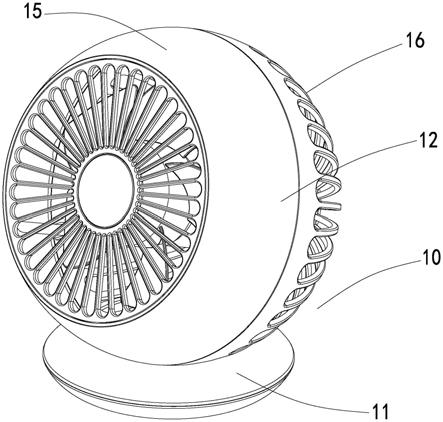 一种桌面风扇的制作方法