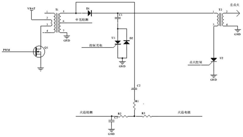 一种可调灵敏度的低功耗火焰离子检测电路的制作方法