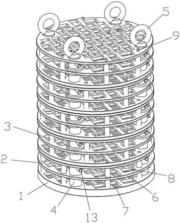 一种航空单晶叶片非金属接触脱壳工装的制作方法