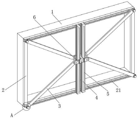 一种窗框支撑加固结构的制作方法