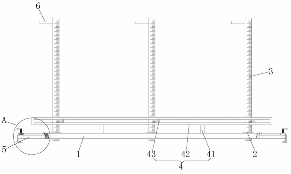 一种梁的预拱度测定装置的制作方法