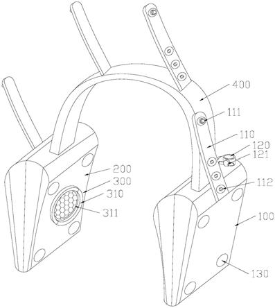 一种可配合磁共振头颅线圈使用的体位固定辅助装置
