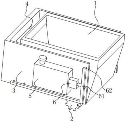 一种具有降尘功能的建筑施工用自卸车车斗的制作方法