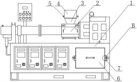 一种可调节的橡胶挤出机的制作方法