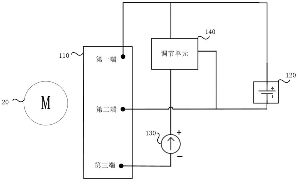 三相异步电机的转向测试模块及测试装置的制作方法