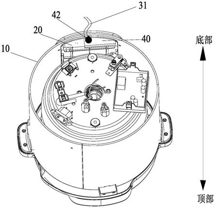 控制面板组件及具有其的烹饪器具的制作方法