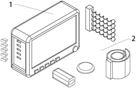 一种新型一体式便携无线心电监护仪器