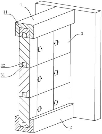 一种室内隔墙结构及施工方法与流程