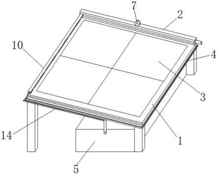 一种太阳能光伏板自动清理机构的制作方法