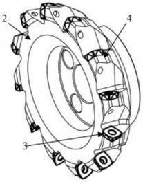 5兆瓦通用型风力发电机组轮毂大直径高进给精铣刀的制作方法