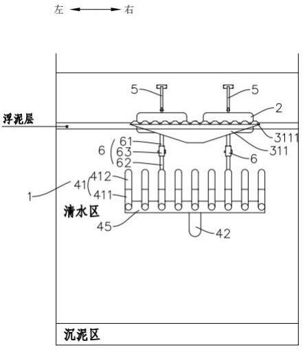 一种可排浮泥的滗水装置及其系统的制作方法