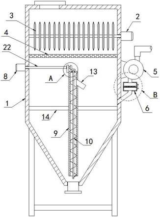 粉碎机用除尘装置的制作方法