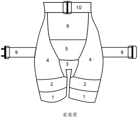 一种基于空气压力仪的髋部肢体套筒的制作方法